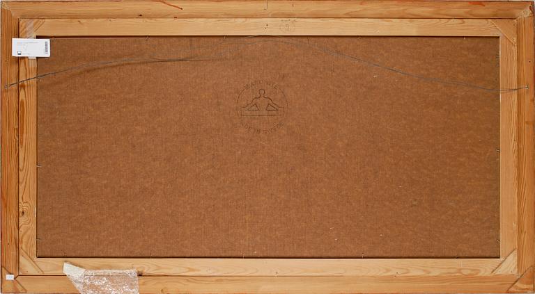 STINA HÅFSTRÖM, olja på pannå, sign.