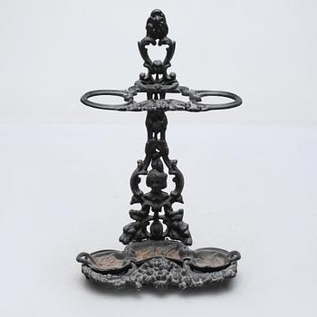 PARAPLYSTÄLL, gjutjärn, 1900-tal.