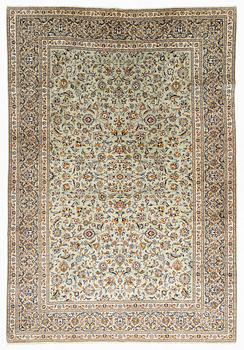 Carpet, Keshan, semi antique, 417 x 282 cm.