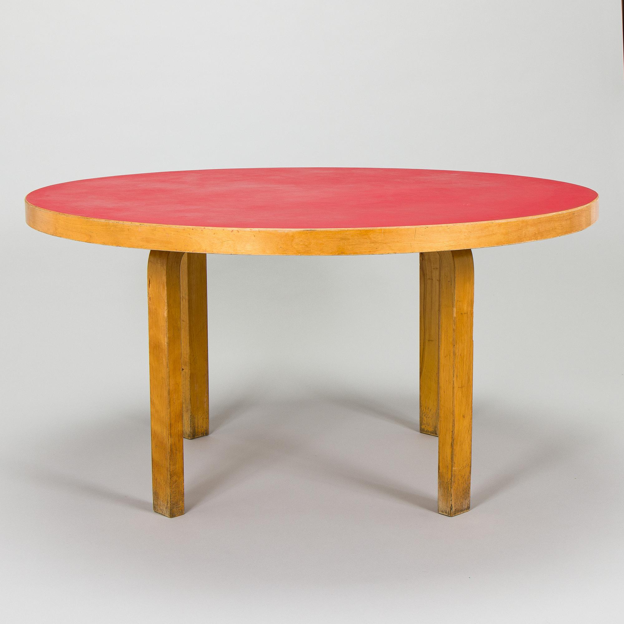 Alvar Aalto, bord, för O.Y. Huonekalu- ja Rakennustyötehdas A.B., 1900-talets mitt.