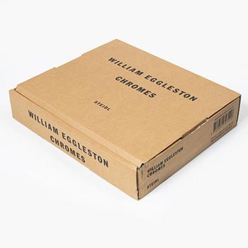 William Eggleston, Box med tre böcker "William Eggleston Chromes vol. 1-3" utgiven av Steidl. En bok signerad.