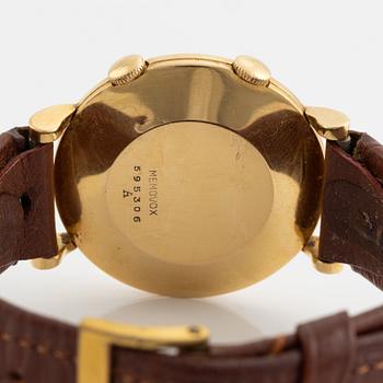 Jaeger-LeCoultre, Memovox, wristwatch, 34,5 mm.