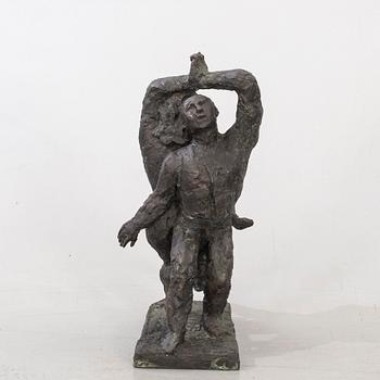 ERIK HÖGLUND, bronze, signerad.