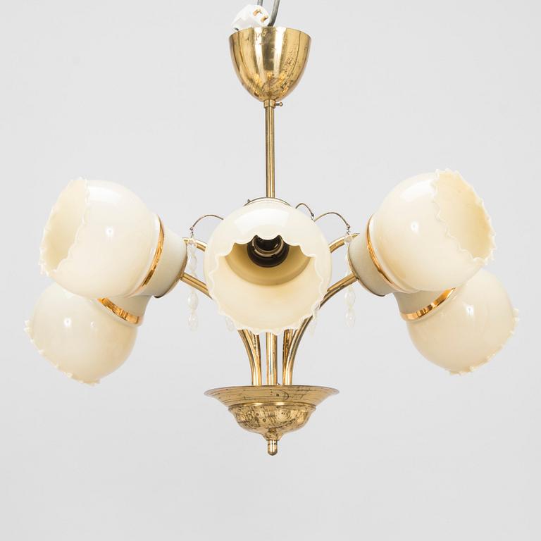 A 1950s chandelier.