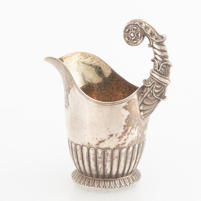 Adolf Zethelius, gräddkanna silver Stockholm 1827.