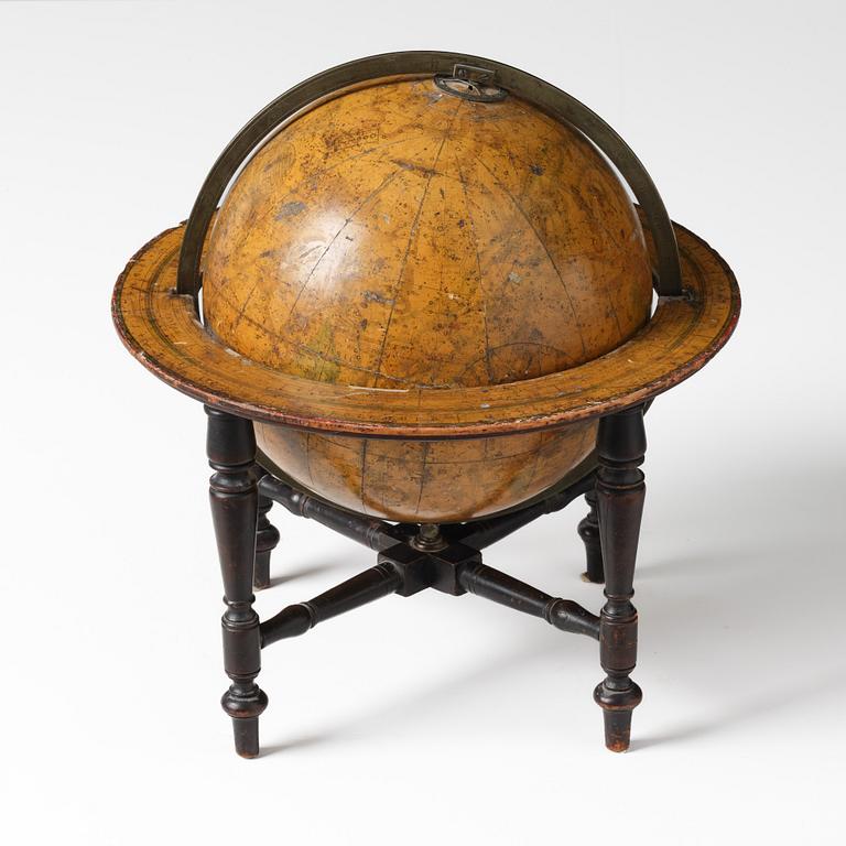 A celestial library globe by Charles Smith & Son (manufacturers of globes in london 1803-62).