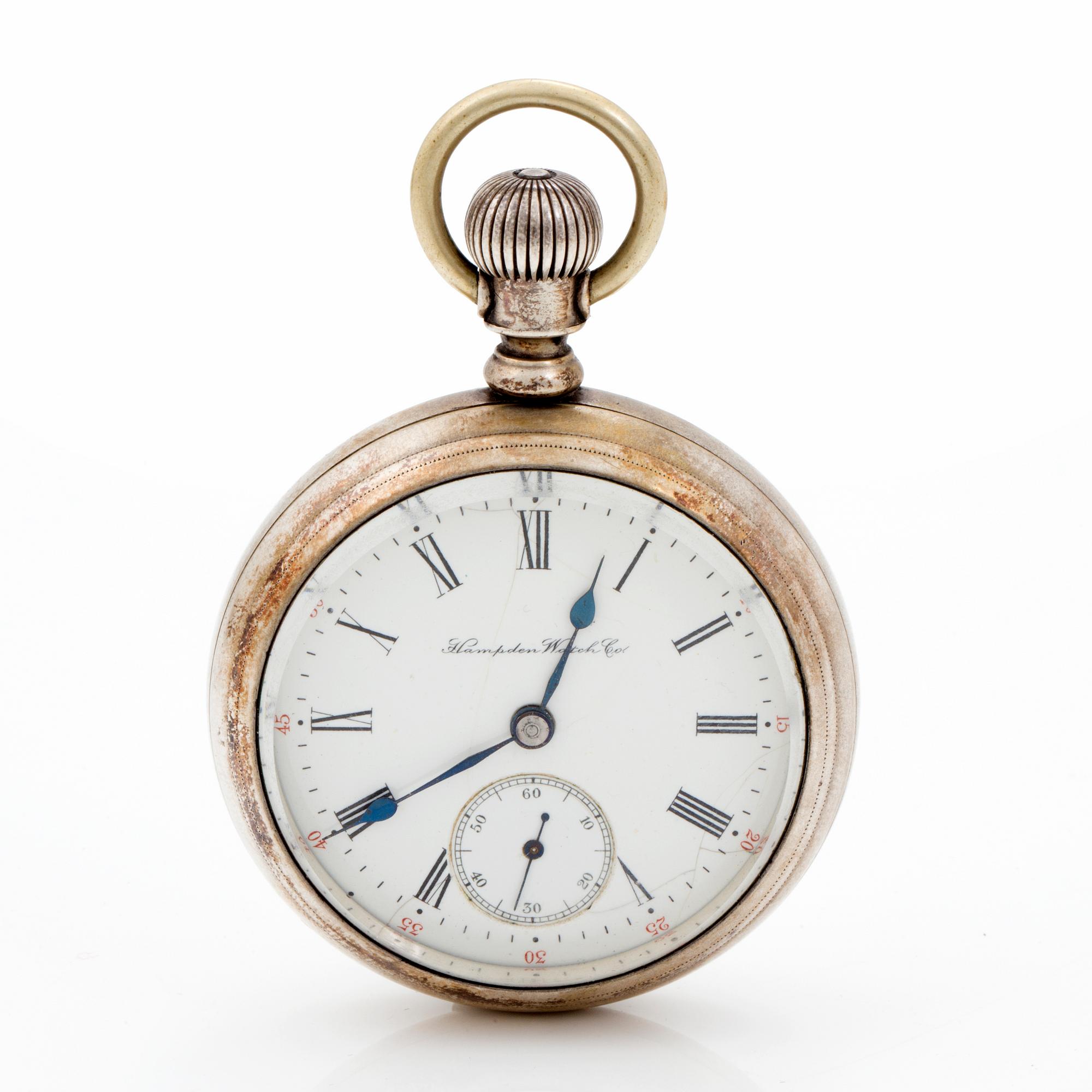 HAMPDEN WATCH Co. pocket watch, 55,5 mm. - Bukowskis
