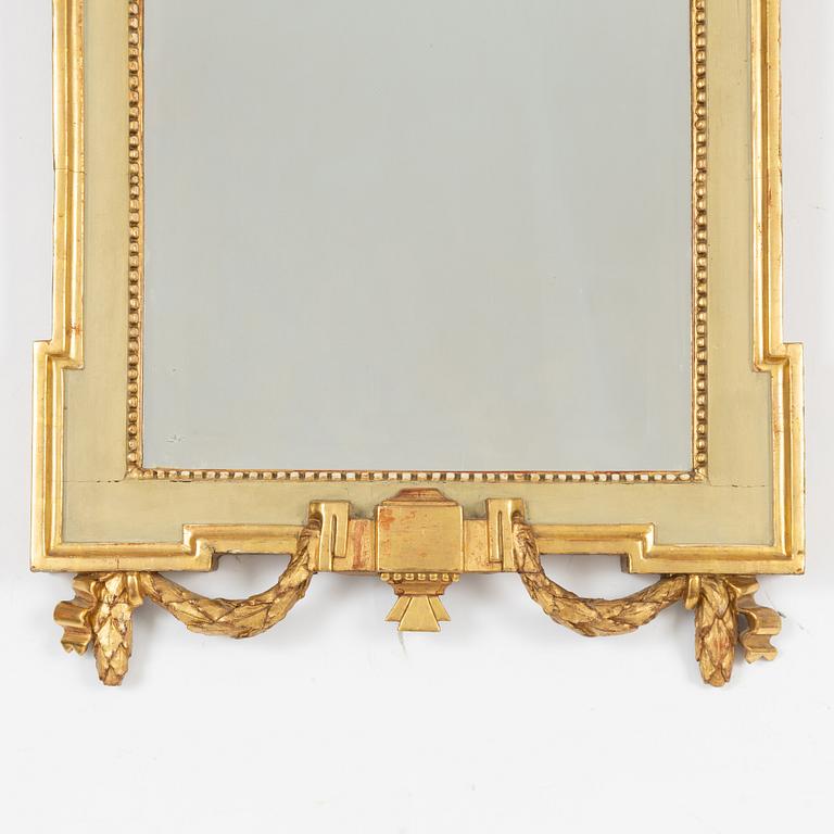 Spegel, Stockholmsarbete, sent 1700-tal, Gustaviansk.