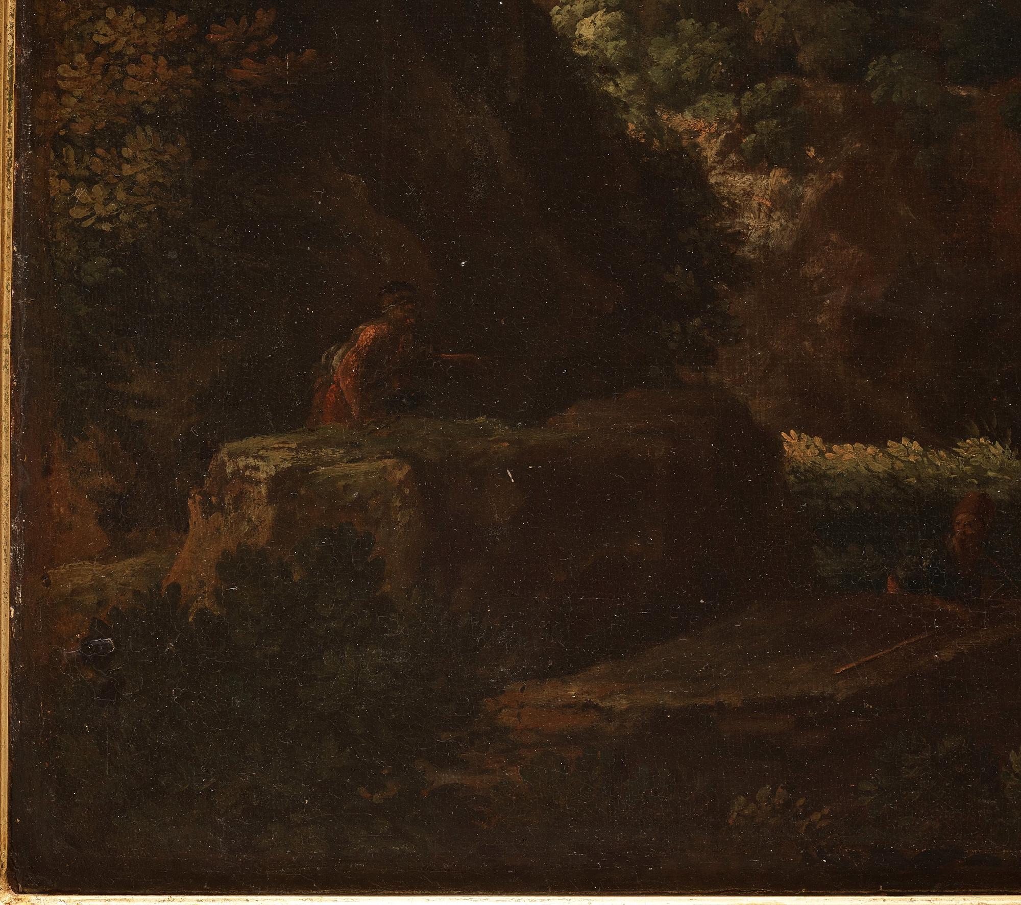 GASPARD DUGHET, tillskriven. Olja på duk.