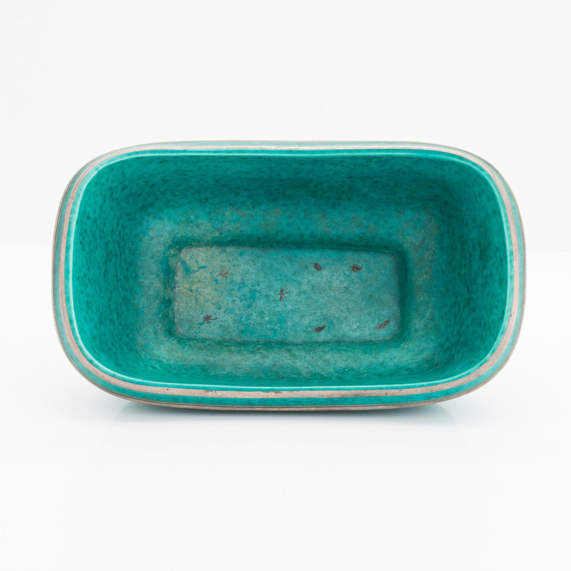 Wilhelm Kåge, an 'Argenta' bowl. Gustavsberg, Sweden.