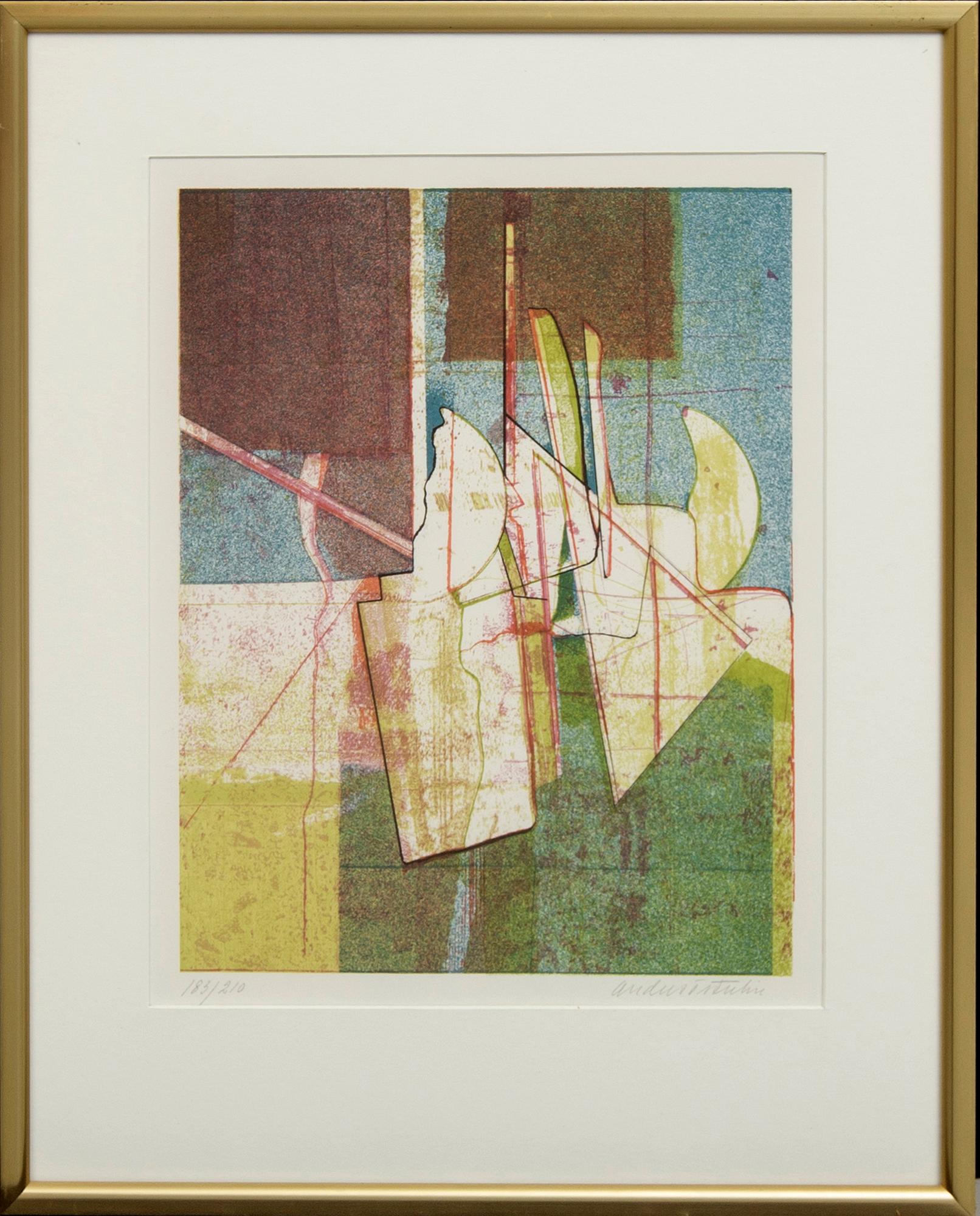 Anders Österlin, 2 signed and numbered colour lithgraphs 72/165 and 183/210.