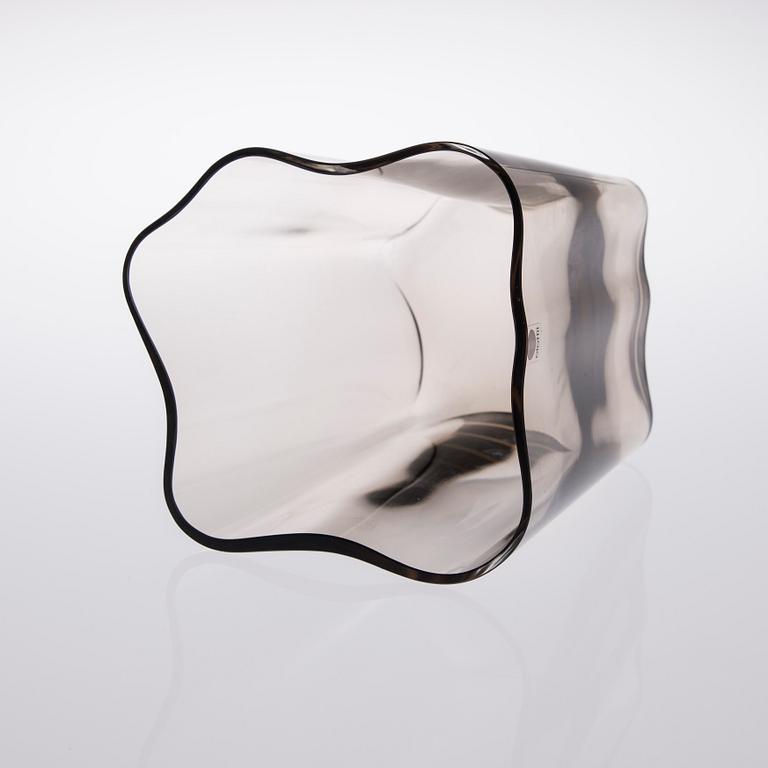 VAS, glas, märkt Alvar Aalto Iittala.