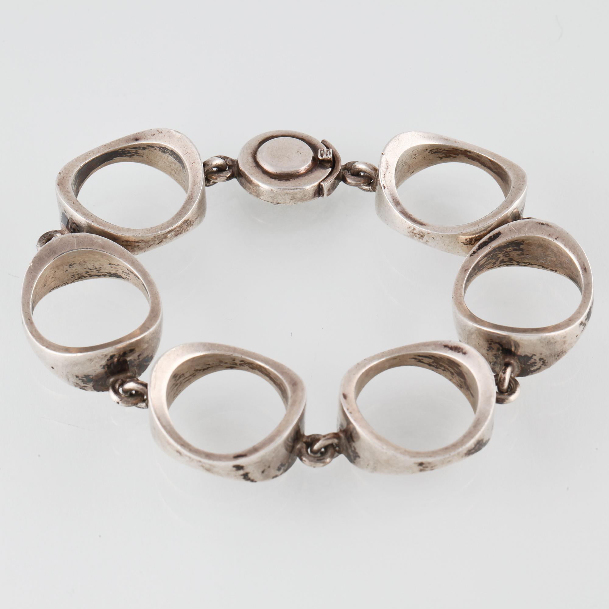 ARMLÄNK, sterlingsilver, Niels Erik From, Danmark.