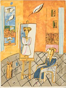 Madeleine Pyk, "I ateljén".