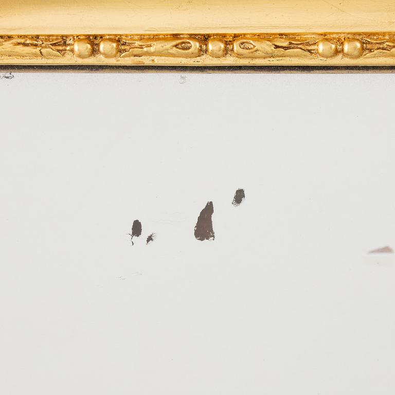 Golvspegel med konsolbord, 1800-talets slut.