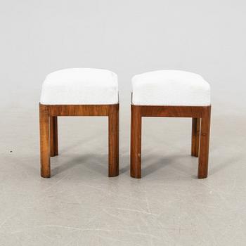 Pallar, ett par, Art Deco, 1900-talets första hälft.