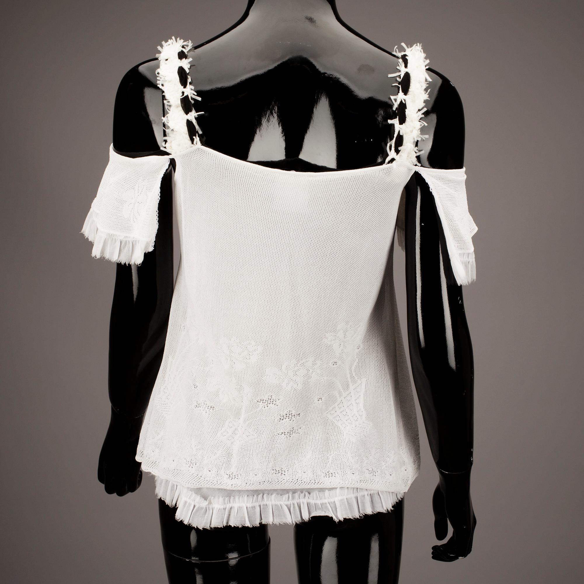 ÄRMLÖS BLUS, Chanel.