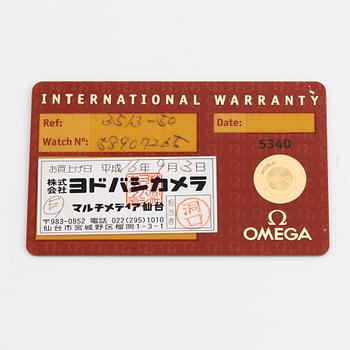 Omega, Speedmaster, Date, chronograph, wristwatch, 39 mm.