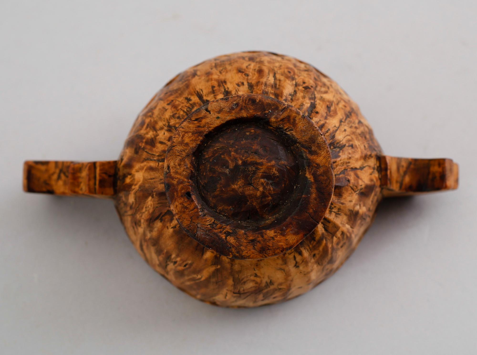 KÅSA, allmoge, masurbjörk, 1800-tal.