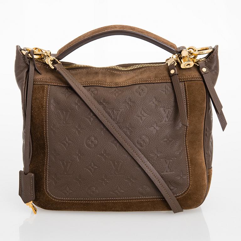 Louis Vuitton, Monogram Empreinte Suede Audacieuse Bag.