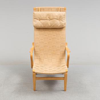 An armchair "Eva Hög", by Bruno Mathsson, 1972.