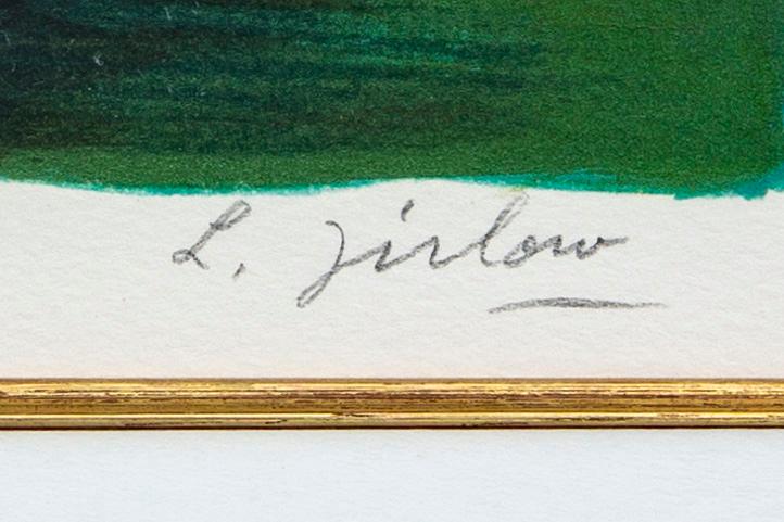 Lennart Jirlow, lithograph in colours signed and numbered 57/285.