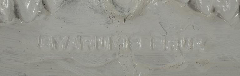 TRÄDGÅRDSFÅTÖLJER, ett par, Byarum Bruk, aluminium. 1900-tal.
