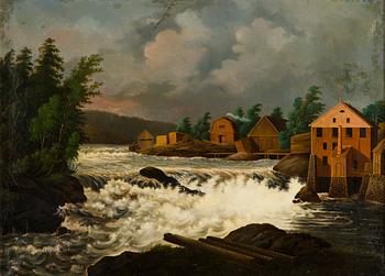 Lennart Forstén, Koskimaisema.