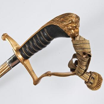 SABEL, modell 1899, för infanteriofficer.