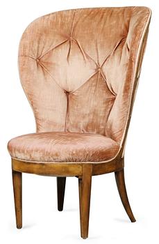 An Uno Åhrén easy chair, Mobilia, Malmö ca 1925.