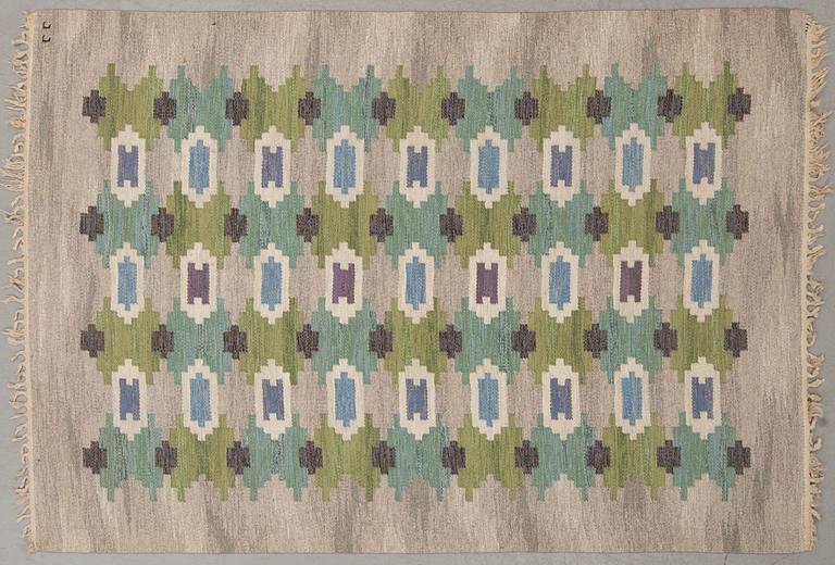 MATTA, rölakan, monogramsignerad JJ (Judith Johansson), ca 244 x 166 cm.