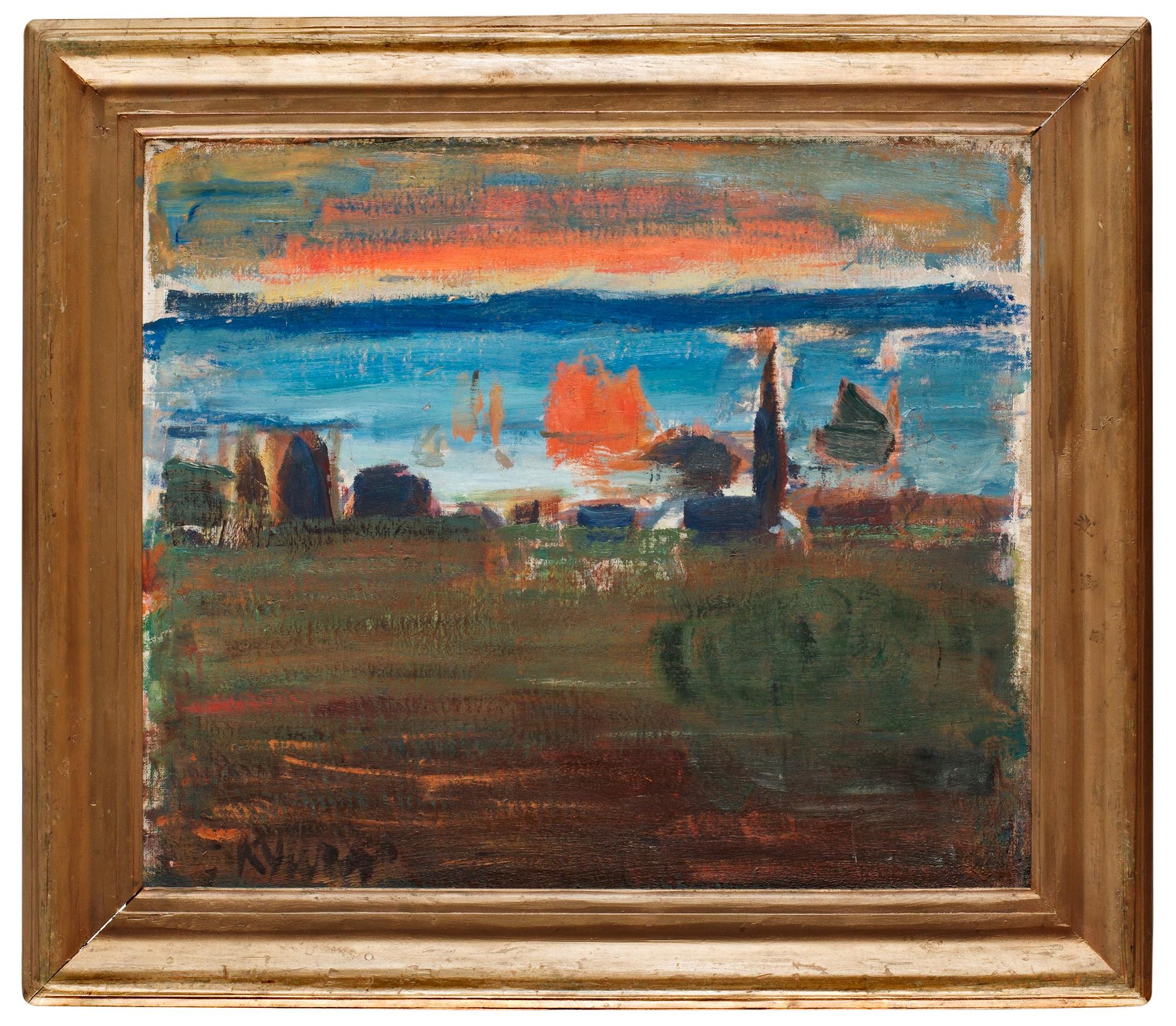 Carl Kylberg, "Stad vid havet".