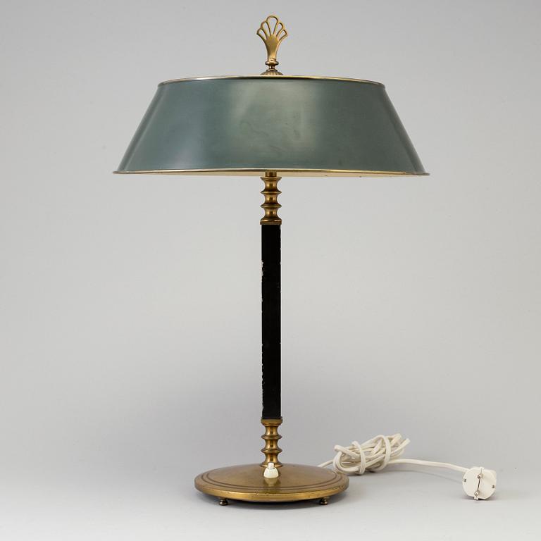 A table lamp, Böhlmarks, Stockholm, model 6942, ca 1928-30.