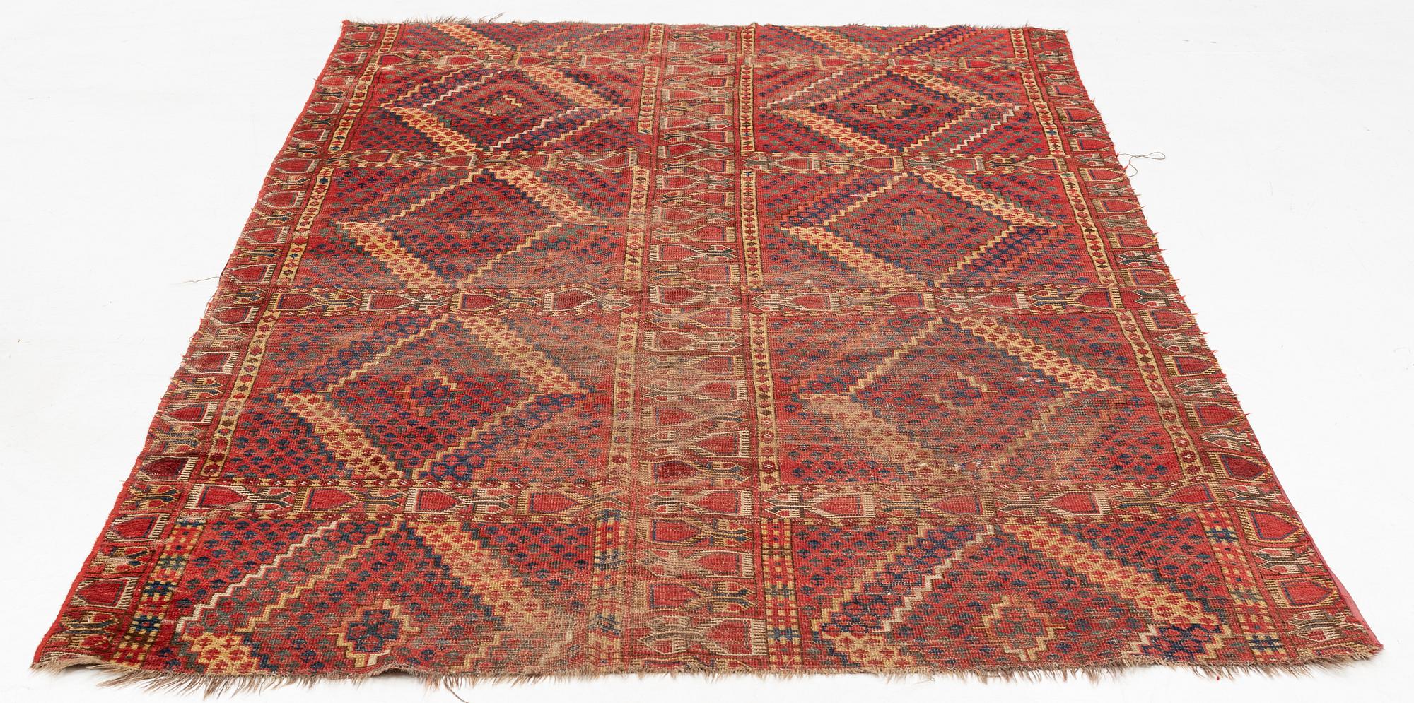 Matta, antik Beshir/Ersari, ca 284 x 163 cm.