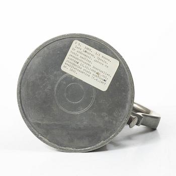 Measuring vessel, jug by Lars Lövgren, Uppsala, 1857.