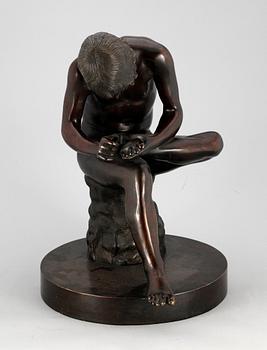 SKULPTUR, brons, 1800/1900-tal.