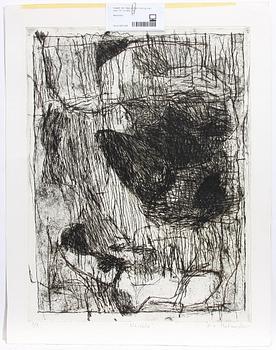 PG Thelander · PG THELANDER, etsning, sign, numr 1/1, ca 1962.