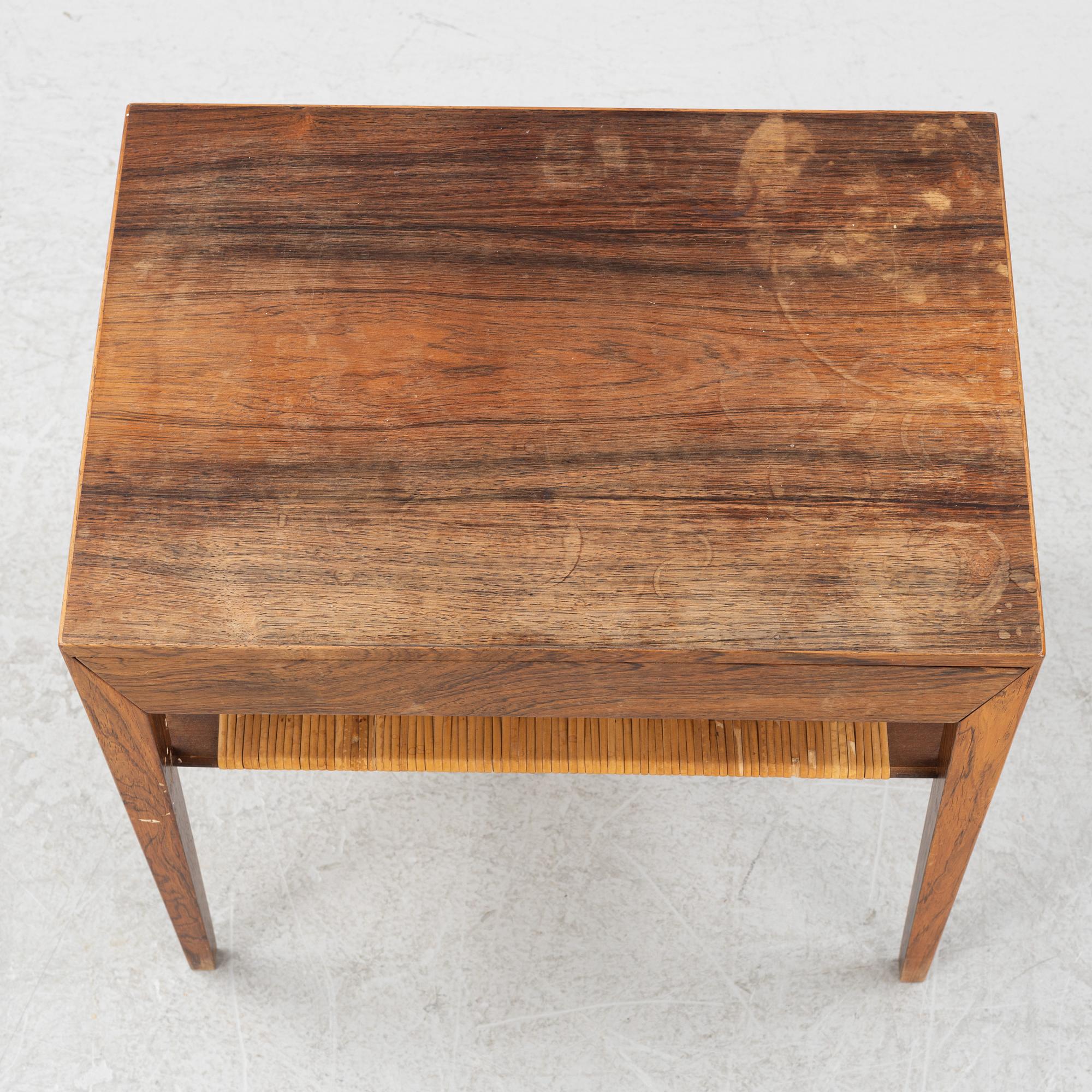 Severin Hansen, sängbord, Haslev, Danmark, 1950/60-tal.