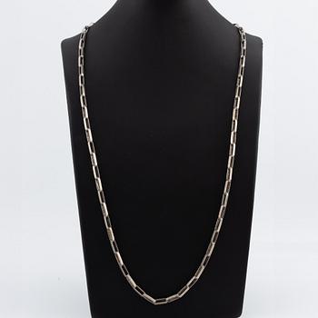 Karl-Ingemar Johansson, necklace, silver, Gothenburg 1976.
