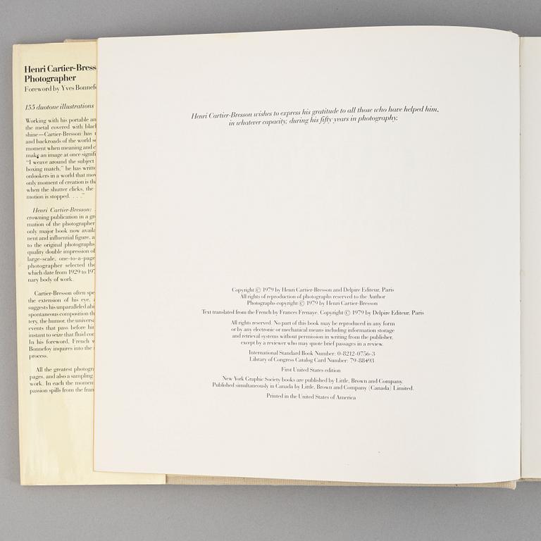 Two books about Henri Cartier-Bresson,