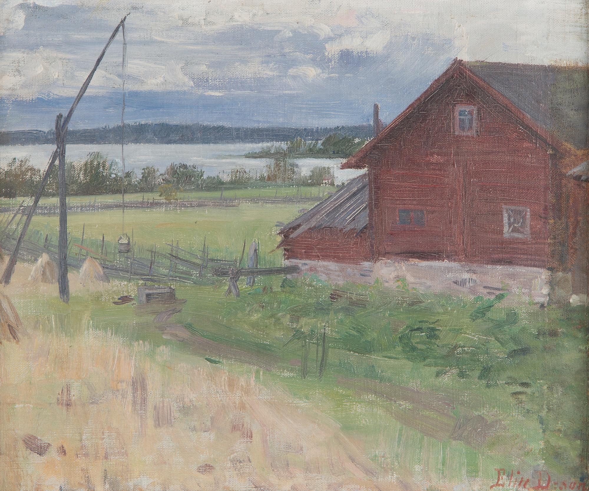 Elin Danielson-Gambogi, A Cottage by the Shore.