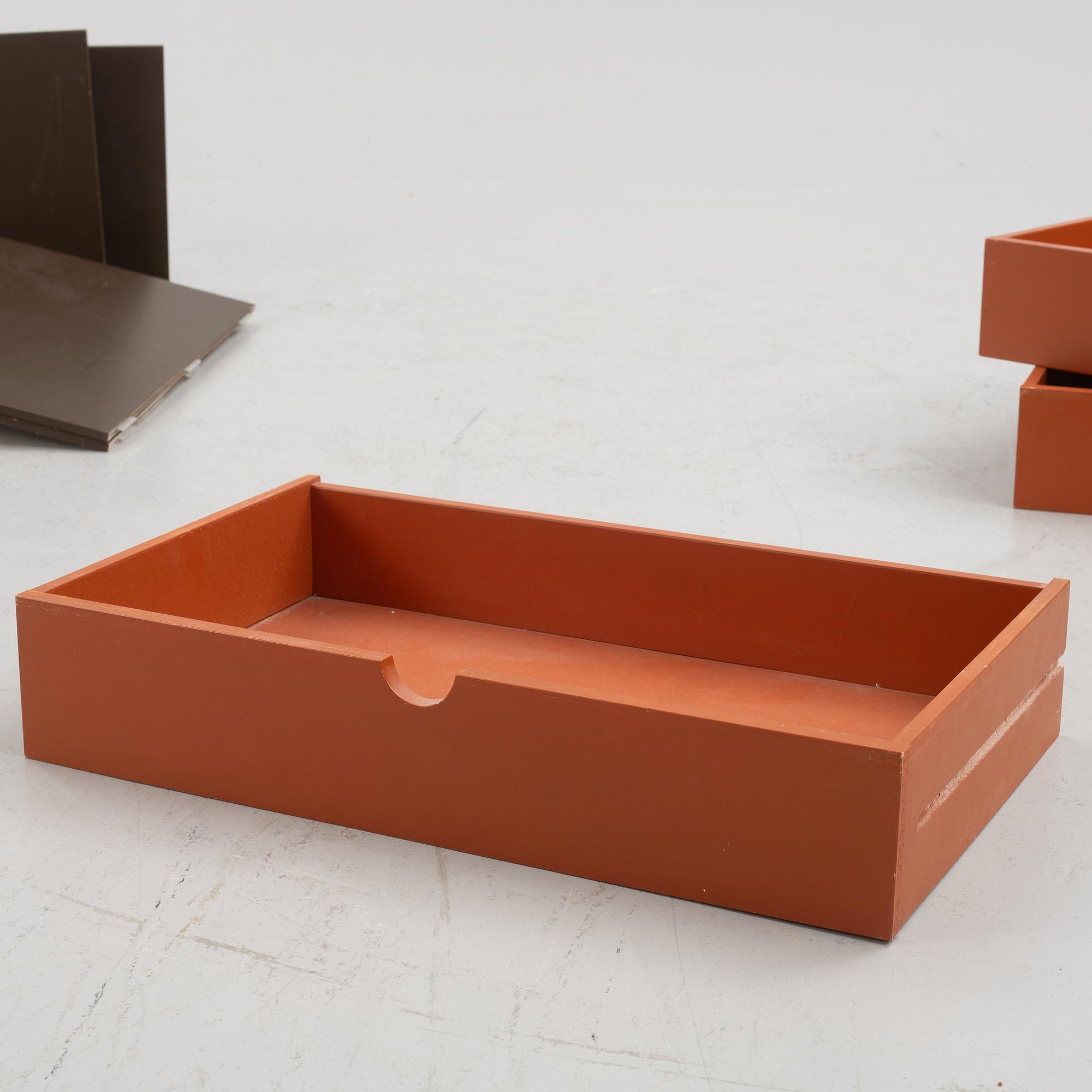 A bookcase, late 20th Century.