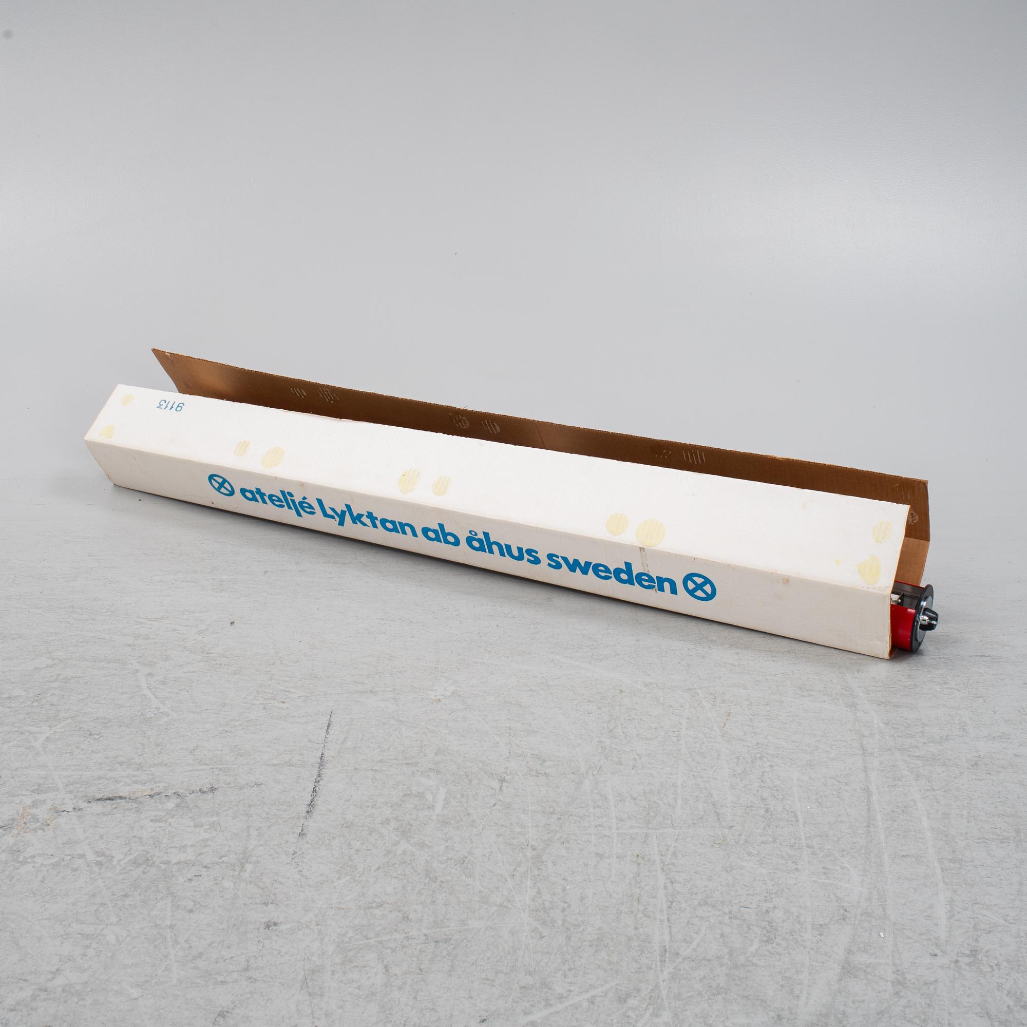 Anders Pehrson, ceiling lamp, "Tuben", Ateljé Lyktan, Åhus.