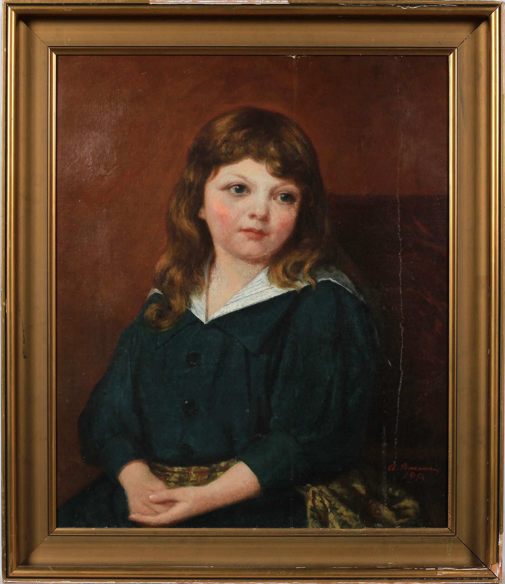 ATTILIO BACCANI, tillskriven, olja på duk.