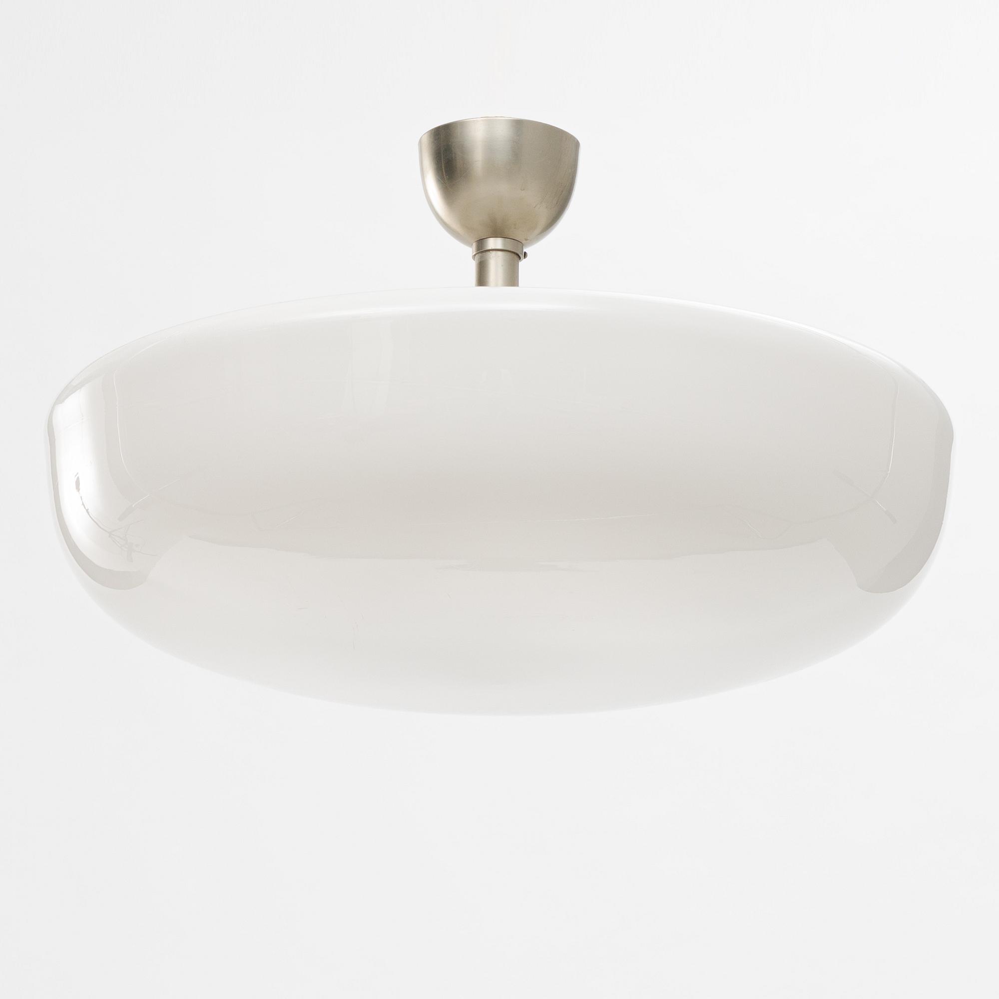 Harald Notini, ceiling lamp, variant of model "11038", Arvid Böhlmarks Lampfabrik, 1930s.
