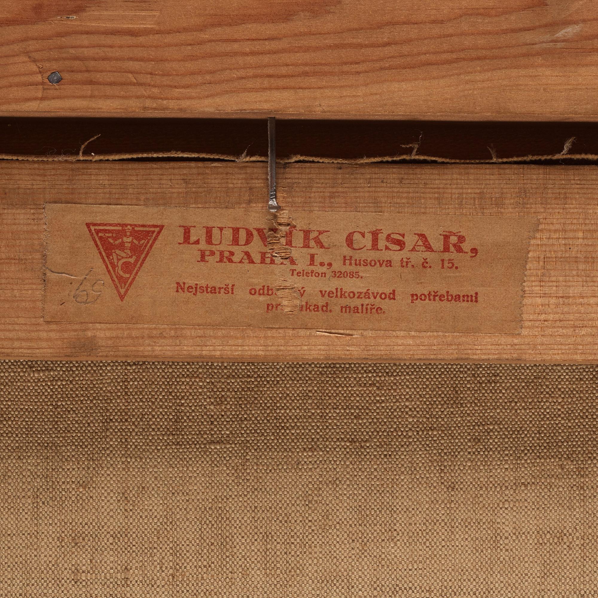 Hilding Linnqvist, View from Prague.