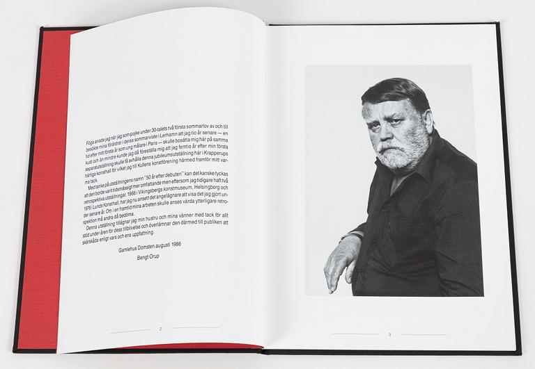 Bengt Orup, "50 år efter debuten", mapp.