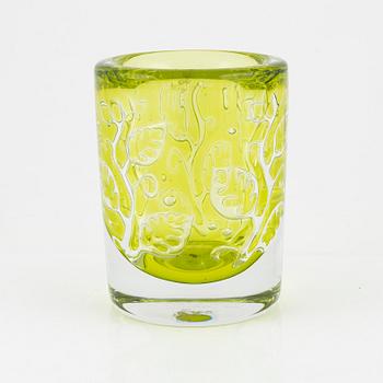 Olle Alberius, an Ariel vase, Orrefors, 1978.