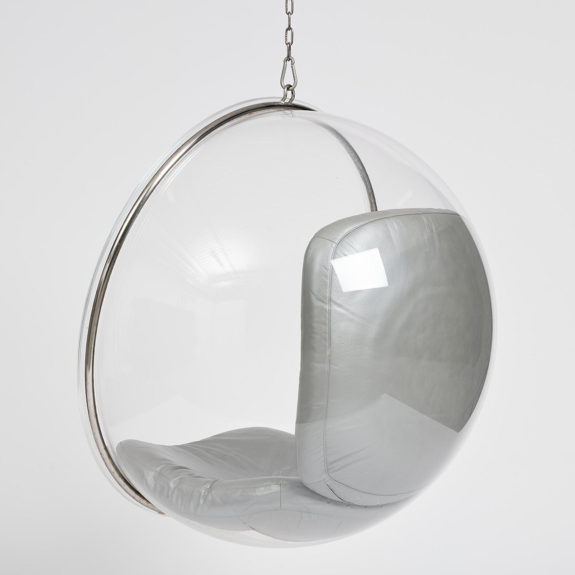 Eero Aarnio, a hanging "Bubble Chair", Adelta, Finland.