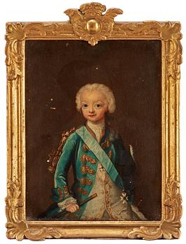 786. Ulrica Fredrica Pasch, "Kronprins Gustaf III" (1746-1792).